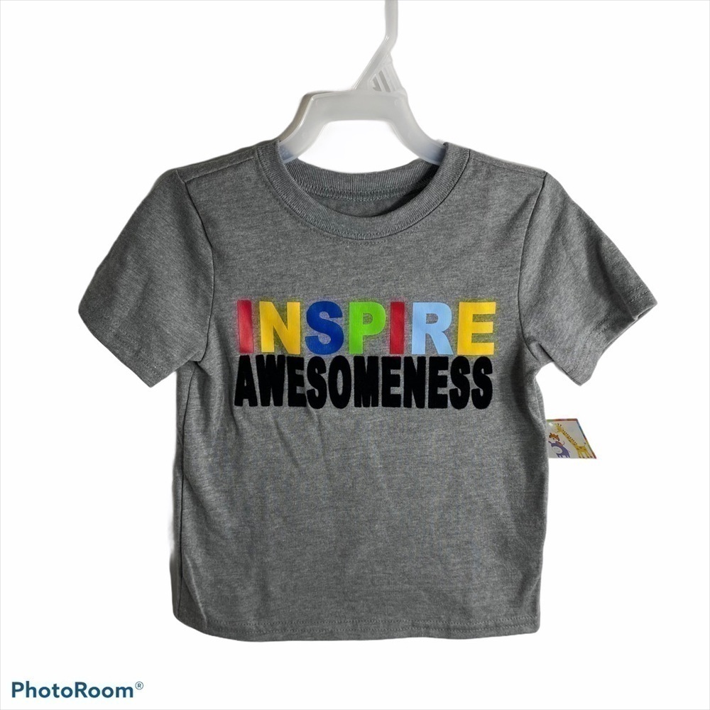Inspire Awesomeness T-shirt NWT 2T